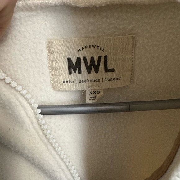 Madewell Cream Cowl Neck Sweater - Picture 2 of 3